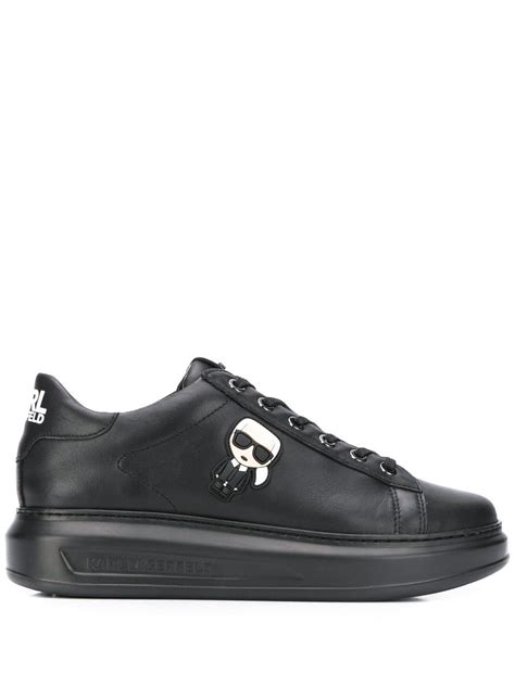 karl lagerfeld sneakers black